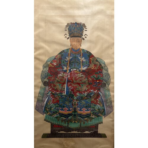 CHINESE ANCESTOR PORTRAIT # 1 CHINESE ANCESTOR PORTRAIT # 1