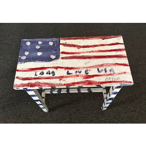 R. A. MILLER SIGNED LONG LIVE USA TABLE R. A. MILLER SIGNED LONG LIVE USA TABLE