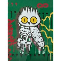 DSCREET DRIPPING OWL PRINT #23