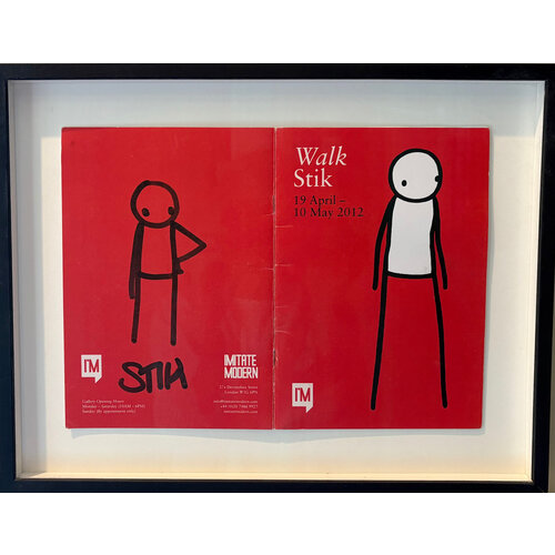 STIK SIGNED WALK STIK IMITATE MODERN PROGRAM COVER STIK SIGNED WALK STIK IMITATE MODERN PROGRAM COVER