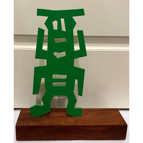 STIKMAN SIGNED SCULPTURE THE VESSEL STIKMAN SIGNED SCULPTURE THE VESSEL