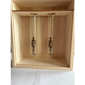 IMBUE ADAM AND EVE (BRONZE) WITH SIGNED DISPLAY BOX