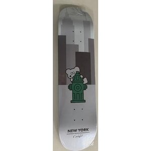 SEIJI MATSUMOTO SIGNED NEW YORK SKATE DECK