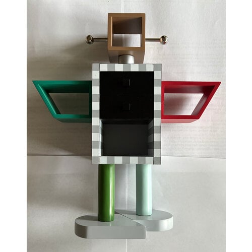 MASANORI UMEDA SIGNED MINIATURE GINZA ROBOT CABINET MASANORI UMEDA SIGNED MINIATURE GINZA ROBOT CABINET