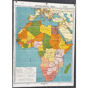 DENOYER-GEPPERT MAP SERIES: AFRICA