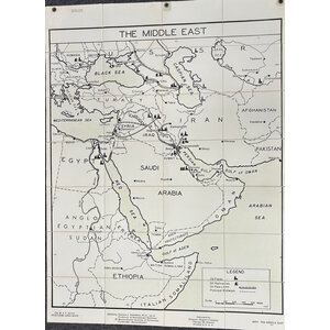 THE M.I.T. SERIES STRATEGIC AREA MAPS: THE MIDDLE EAST