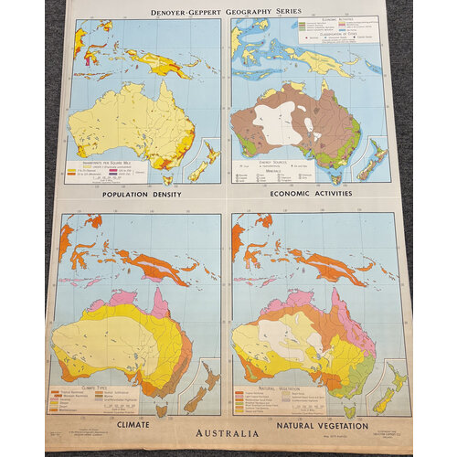 DENOYER- GEPPERT GEOGRAPHY SERIES: AUSTRALIA