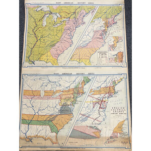 HART AMERICAN HISTORY SERIES MAP A4 & MAP A5 HART AMERICAN HISTORY SERIES MAP A4 & MAP A5