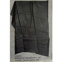 CHRISTO WRAPPED PAINTING ADVERTISEMENT
