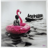 JBOY SIGNED POSTER CONTRAST