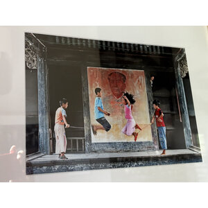 PHOTOGRAPH OF CHINESE CHILDREN JUMPING ROPE PHOTOGRAPH OF CHINESE CHILDREN JUMPING ROPE