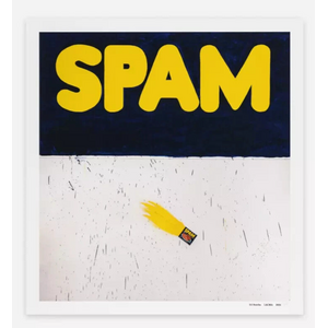 ED RUSCHA LACMA 2024 SPAM POSTER