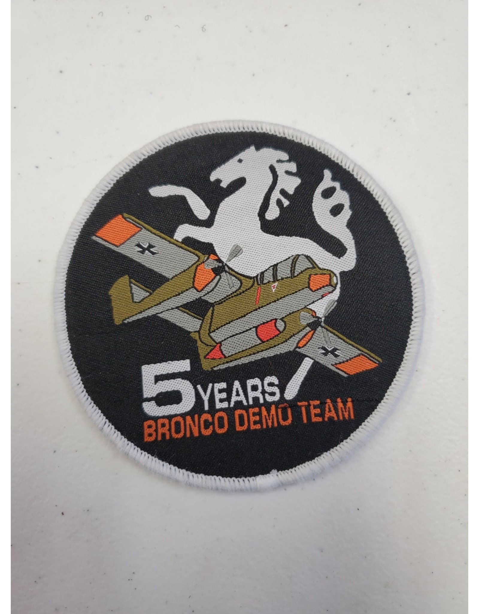 5 Years-Bronco Demo Team Patch