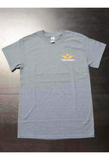 Gildan Skyline T-Shirt Men Screen Print Dark Heather S