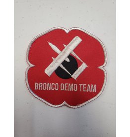 Bronco Demo Team Poppy Patch