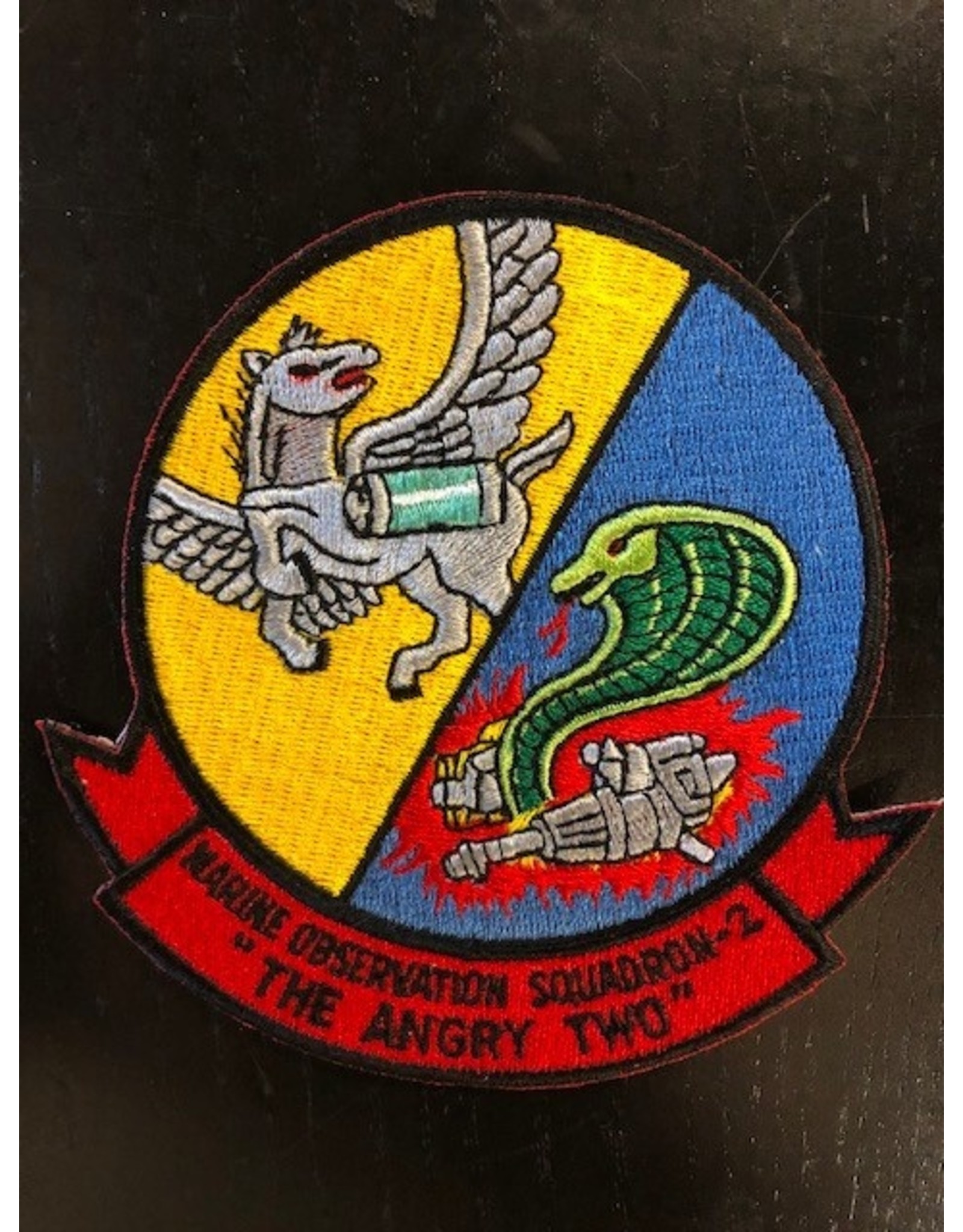 Marine Observation Squadron Two "The Angry Two" Small Patch