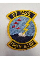 27 Tass First In-Last Out Patch