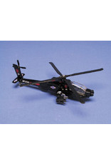 AH-64 Apache Helicopter Pullback