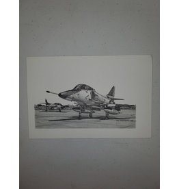 TA-4J 9x6 Pen and Ink Print