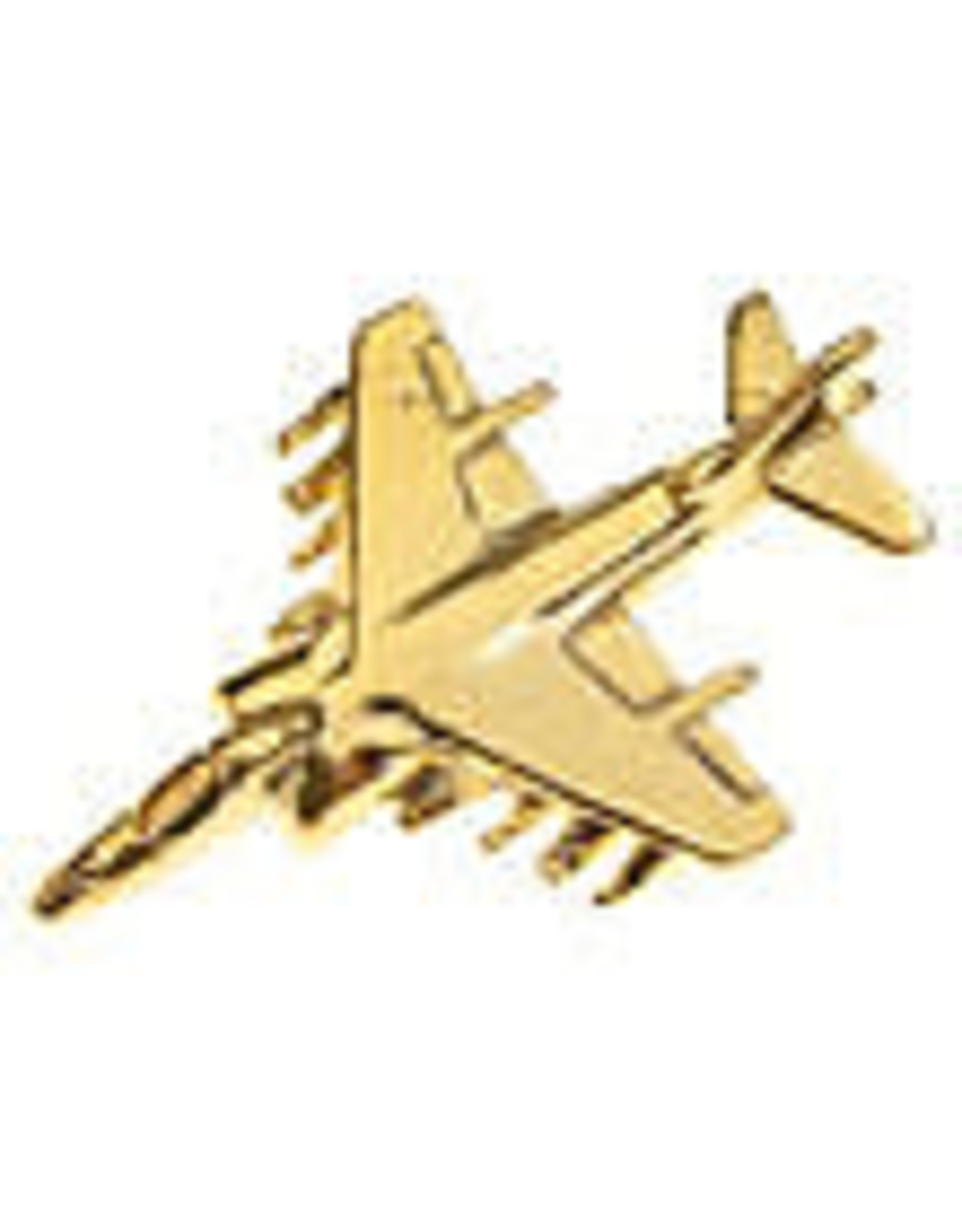 Clivedon Pin Badge AV-8 Harrier, Pin, Gold