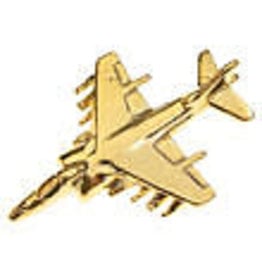 Clivedon Pin Badge AV-8 Harrier, Pin, Gold