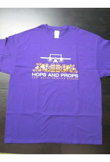 Hops and Props T-shirt Purple