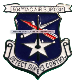 504th TAC Air Support Group Pin