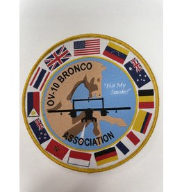 OV-10 Bronco Association Flag Patch