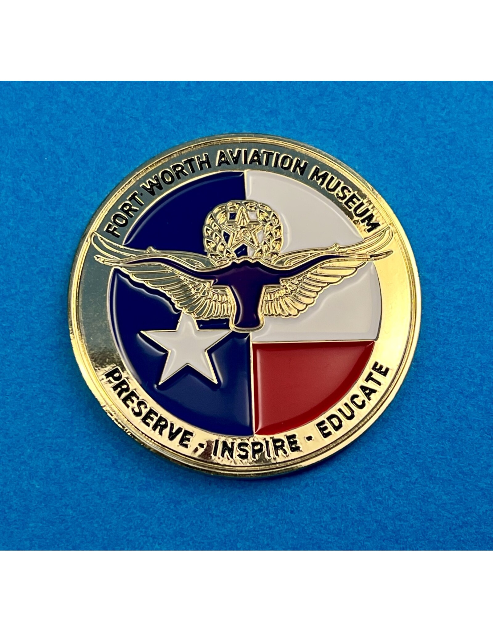 FWAM OV-10 Bronco Association Flags Coin