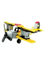 Sluban Yellow Biplane Building Block