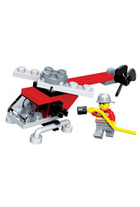Sluban Fire Helicopter Building Blocks