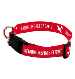 Small Remove Before Flight Dog Collar