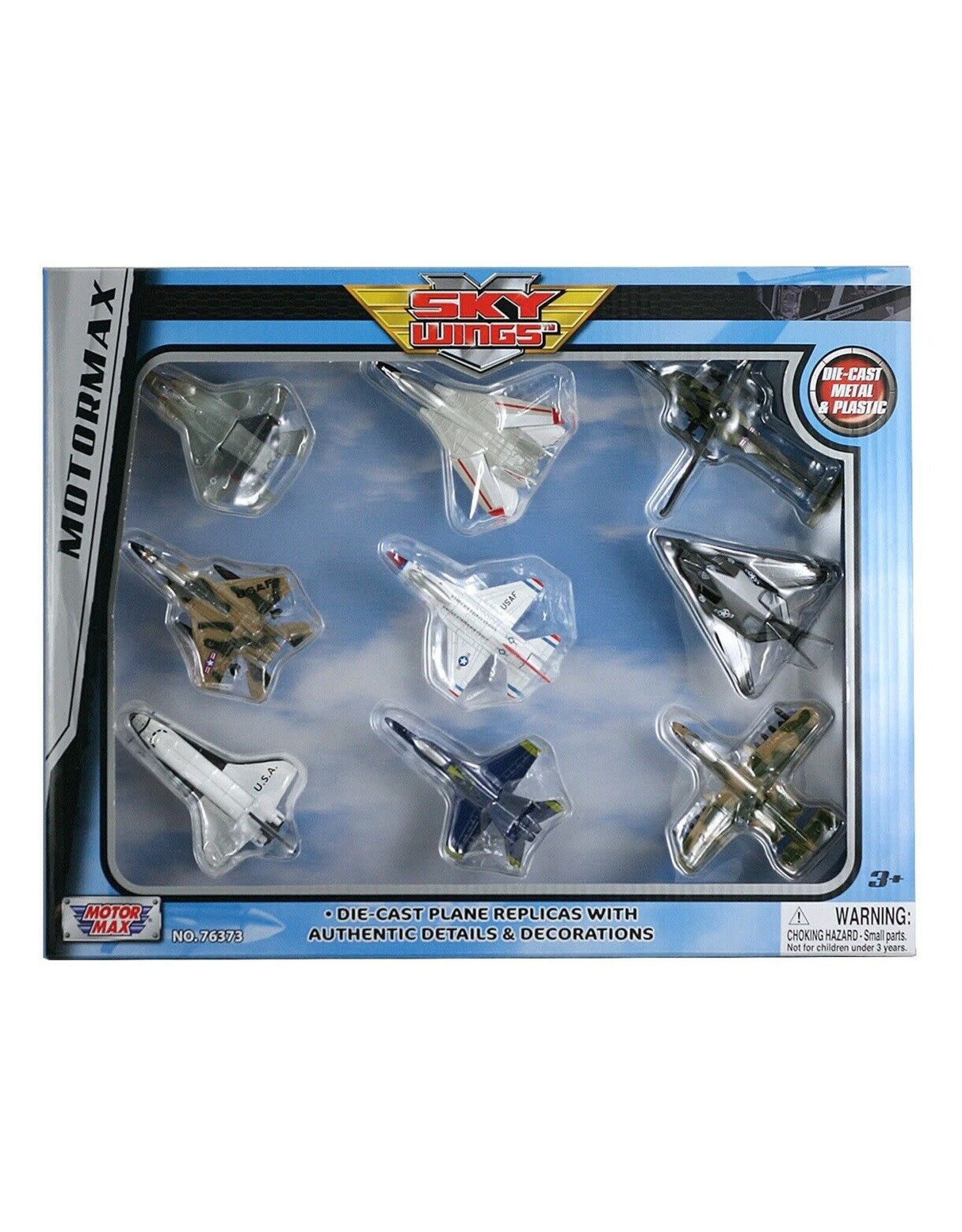 Modern Aircraft  9pc. Playset