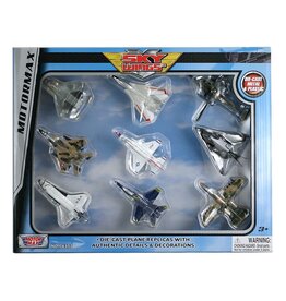 Modern Aircraft  9pc. Playset
