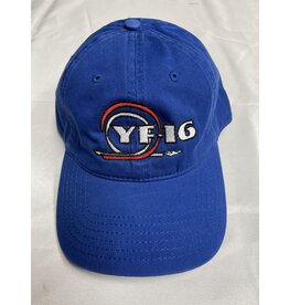 YF-16 Cotton Twill Low Profile Hat Royal Blue