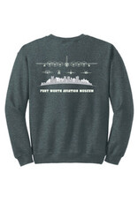 Skyline Crewneck Sweatshirt  Dark Heather L