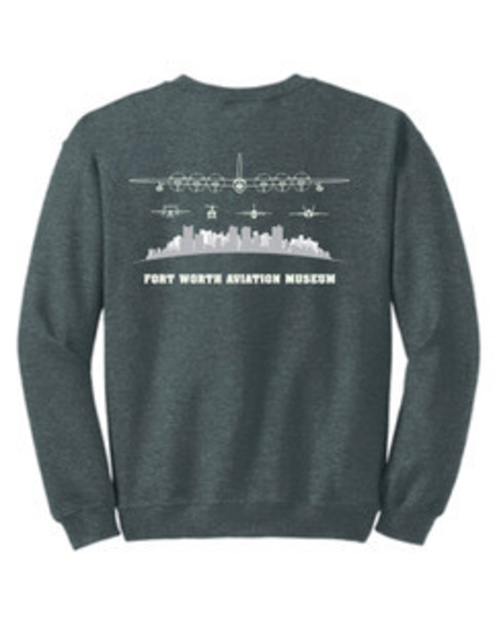 Skyline Crewneck Sweatshirt  Dark Heather L