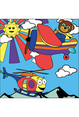 Paint by Numbers Airplane & Helicopter