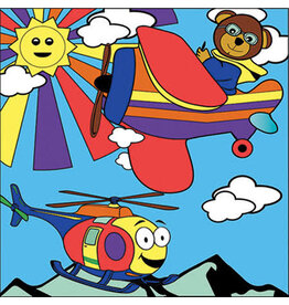 Paint by Numbers Airplane & Helicopter