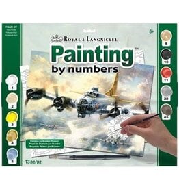 Flying Fortress Paint by Numbers