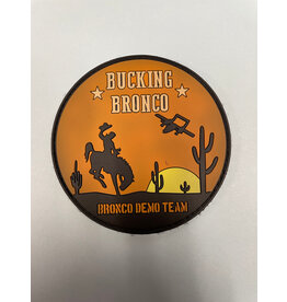 Bucking Bronco Demo Team Velcro Patch