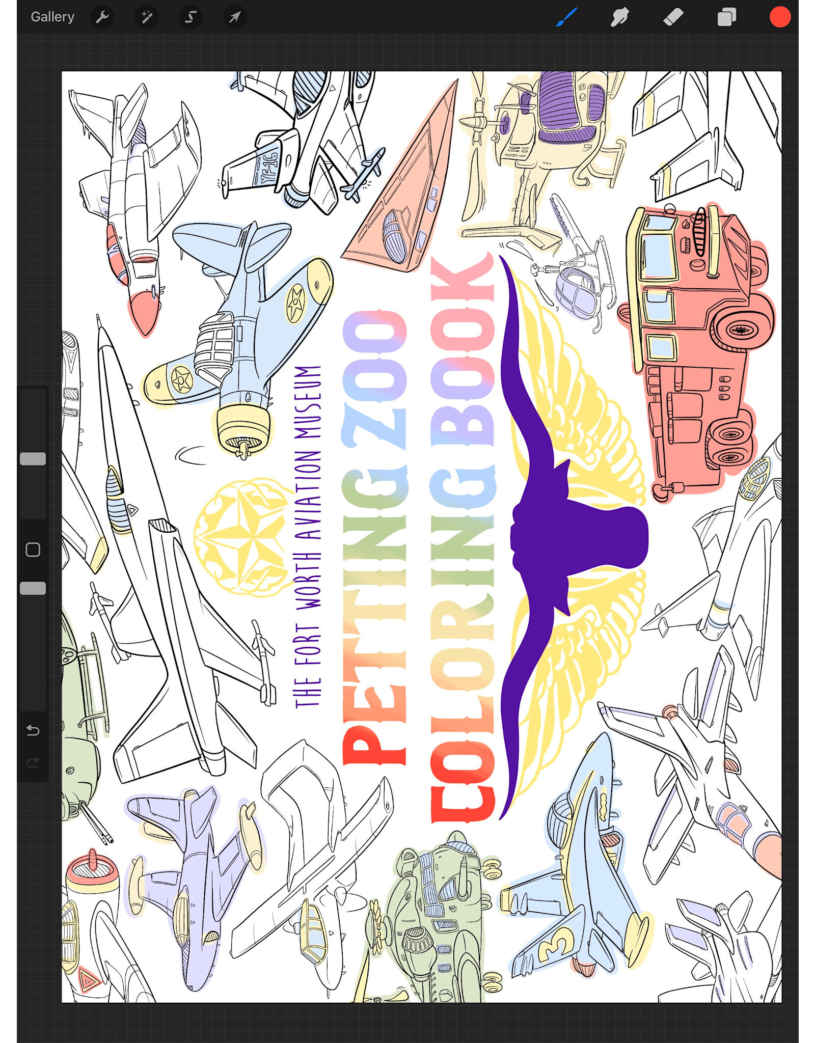 S&R Alphabet Coloring Book