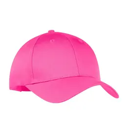 Port & Company FWAM Structured Hat Neon Pink