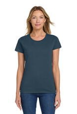 Gildan 5000L Hops and Props T-shirt Blue Dusk Ladies M