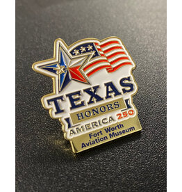 Texas Honors America 250 Pin