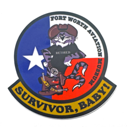 F-14 Survivor Baby Sticker