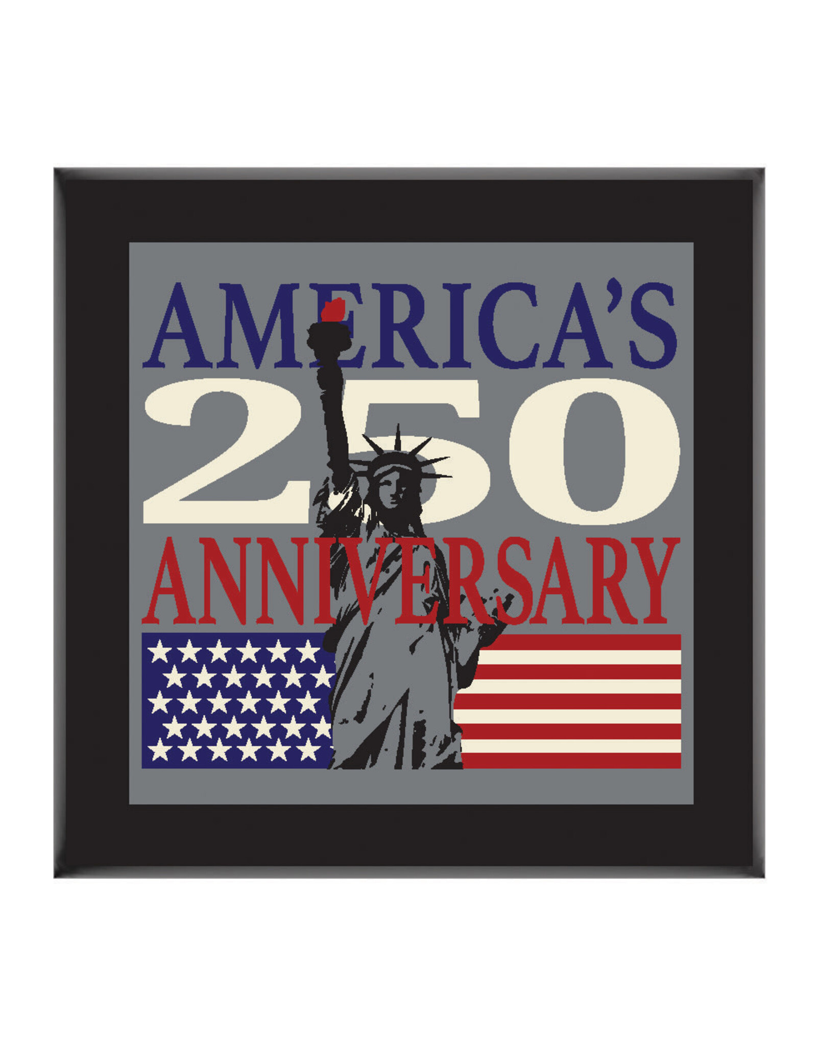 America's  250 Anniv Liberty Magnet