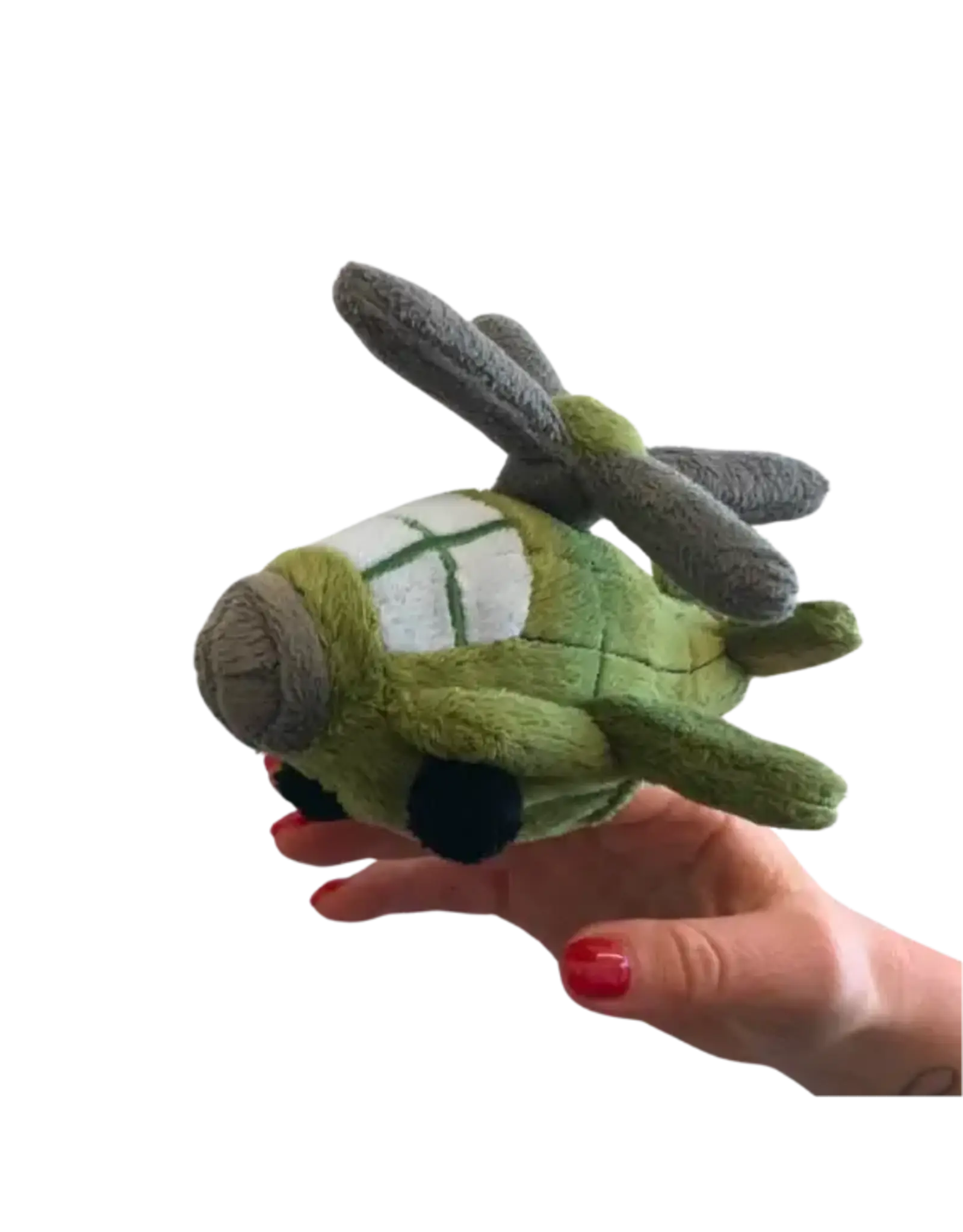 Apache Helicopter  5" Plush Finger Puppet