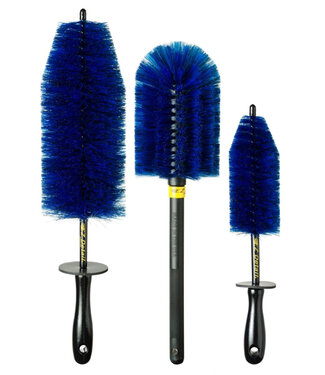 Autofiber Barrel Blade Wheel Brush with Scrub Ninja Cover