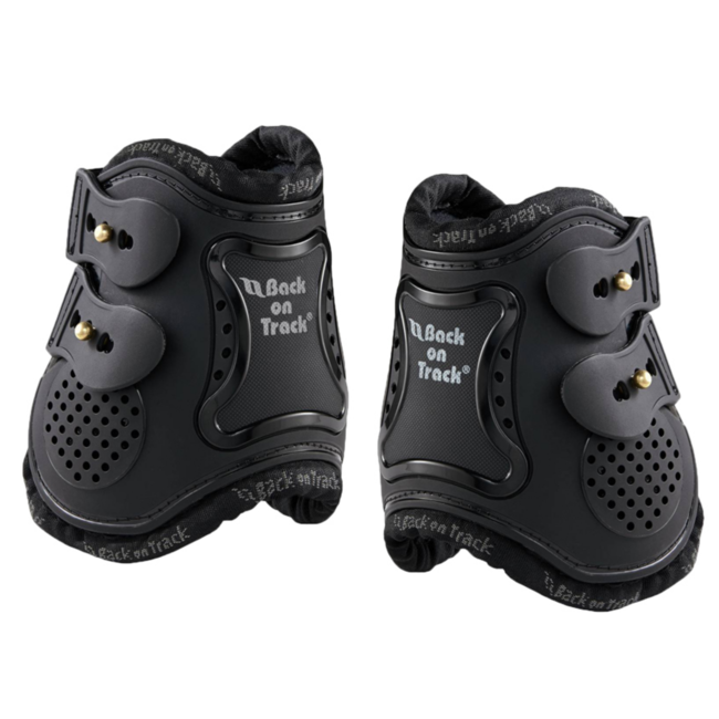 FULL BACK ON TRACK ROYAL ANKLE BOOTS HORSE BOOTS IMPROVE BLOOD CIRCULATION BLACK
